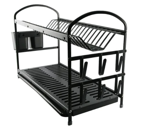 Aluminum 2 Tier Dish Drainer-Powder Coating	  2
