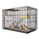 null Heavy Duty Foldable Rabbit Cage With Poop Tray 1