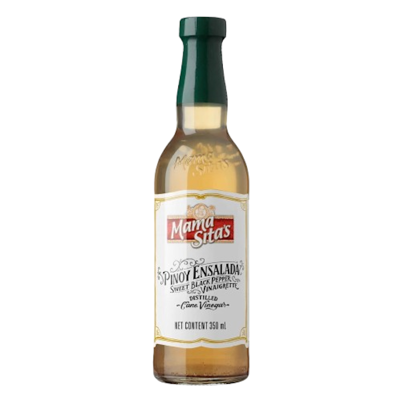 Pinoy Ensalada (Sweet Black Pepper) Vinaigrette - Distilled Cane Vinegar 1