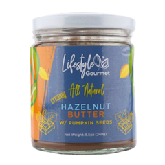 Hazelnut Butter with Pumpkin Seeds