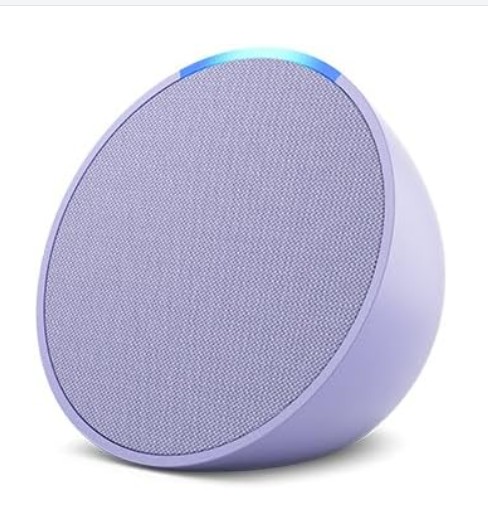 Echo Pop Full Sound Compact Smart Speaker with Alexa	  1