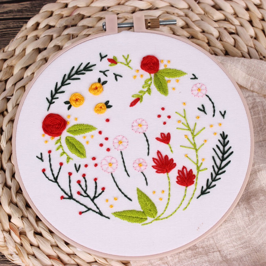 Hand Embroidery Sampler Kit  5