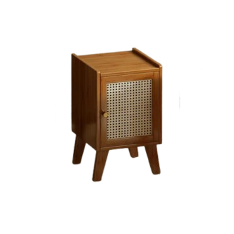 Bamboo Rattan Cabinet Simple Bedroom Bedside Locker 1