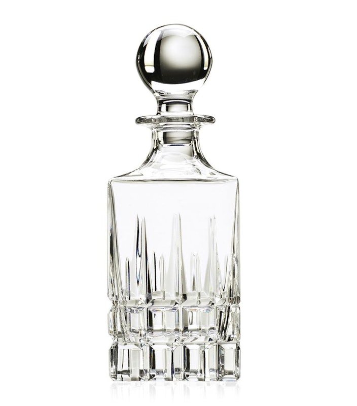 Carrara Square Decanter With Stopper 1