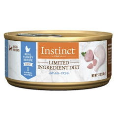 Limited Ingredient Diet Grain-Free Real Turkey Recipe Natural Wet Canned Cat Food