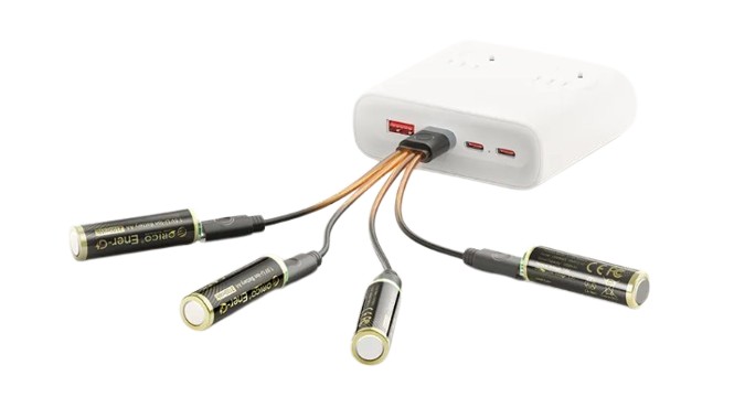 AA Rechargeable Lithium Battery Type-C Fast Charging 1.5V Constant Voltage 2100mWh (EG5C)	  5
