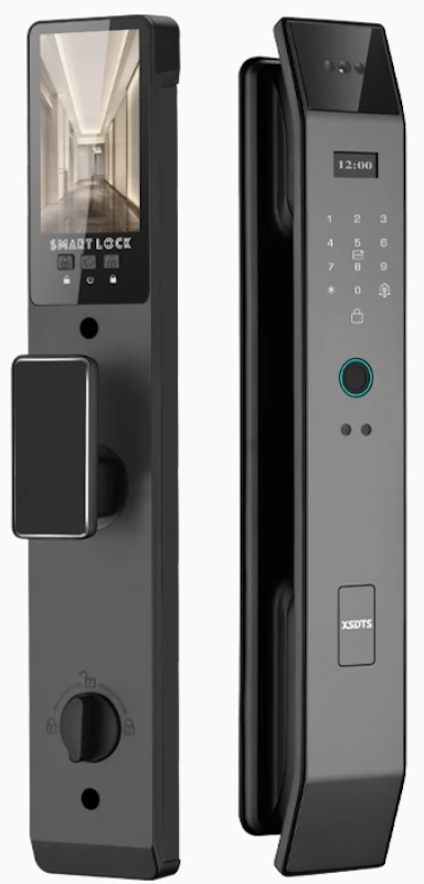3D Face Real-time Intercom Smart Door Lock 1