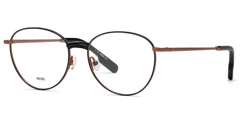 Black Metal Frame Eyeglass 1