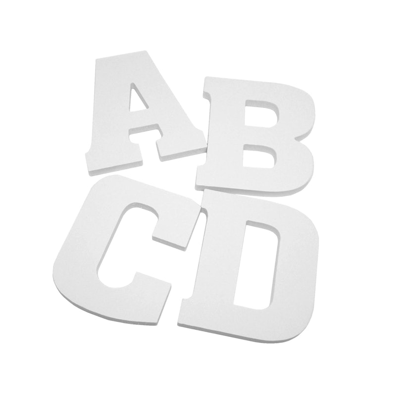 White Wooden Letters 1