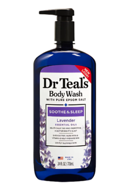 Soothe & Sleep Lavender Body Wash With Pure Epsom Salt 1