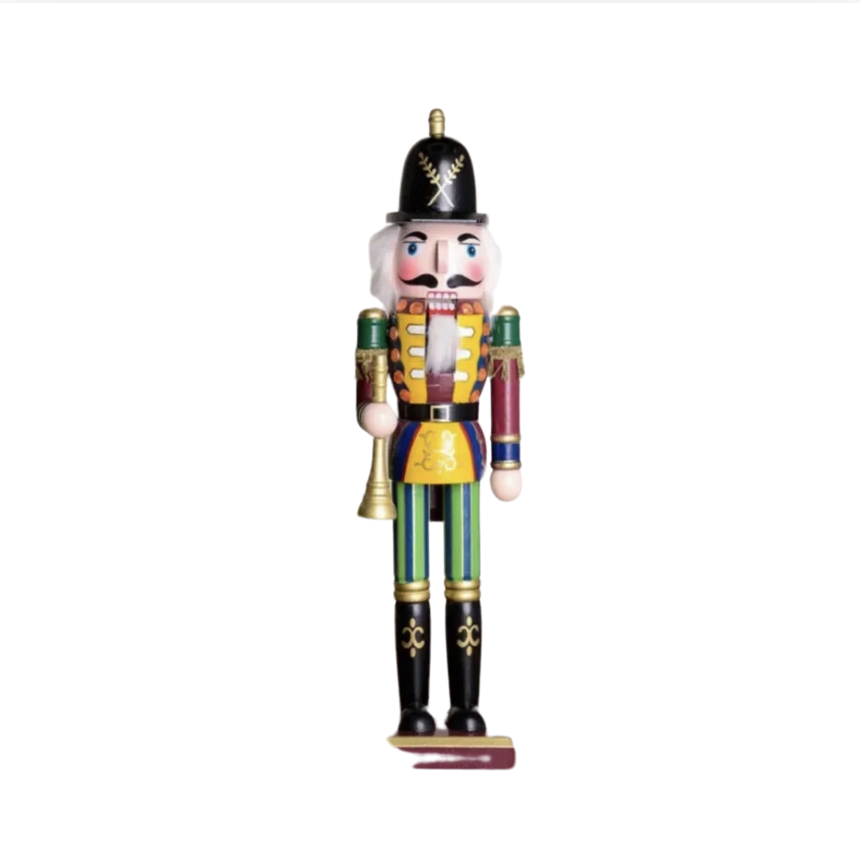 Wooden Nutcracker Puppet Figurine 1