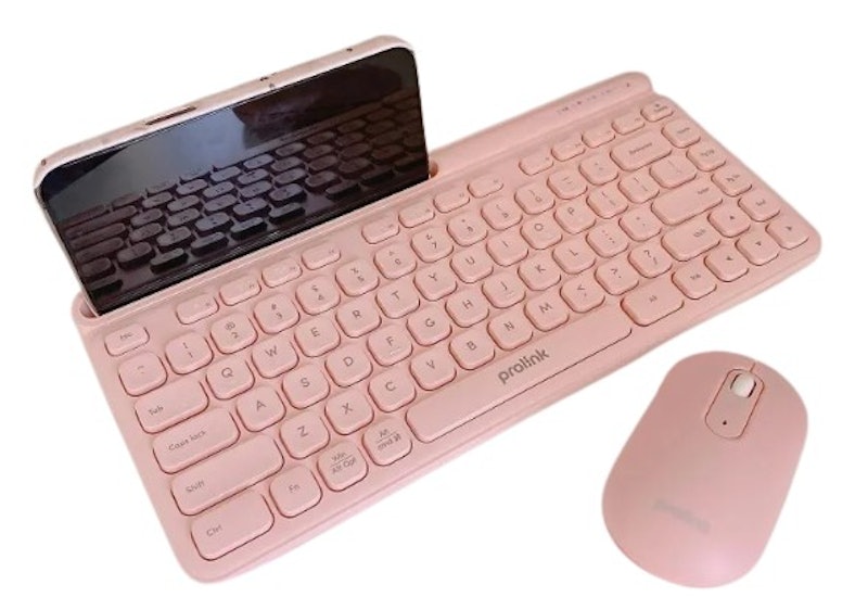 Anti Bacterial Bluetooth + 2.4G WiFi Multi-Device Keyboard for Laptop, Ipad, Phone 1