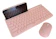 Prolink Anti Bacterial Bluetooth + 2.4G WiFi Multi-Device Keyboard for Laptop, Ipad, Phone 1