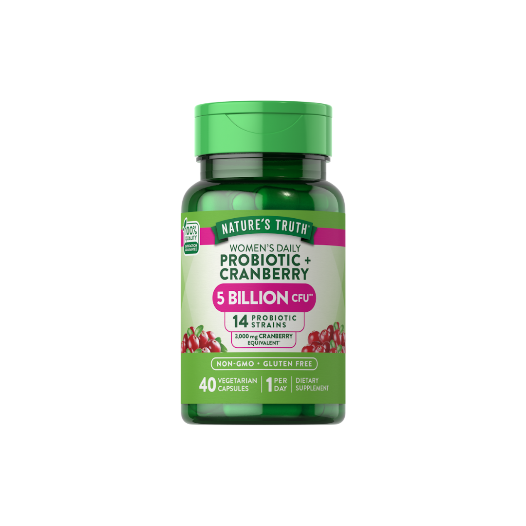 Women's Probiotic + Cranberry	 1