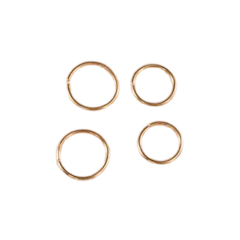 Skinny Hoop Earrings