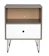 San-Yang Furniture Side Table Gray Oak and White Finish 1