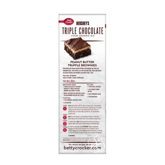 Hershey's Triple Chocolate Fudge Brownie Mix 3