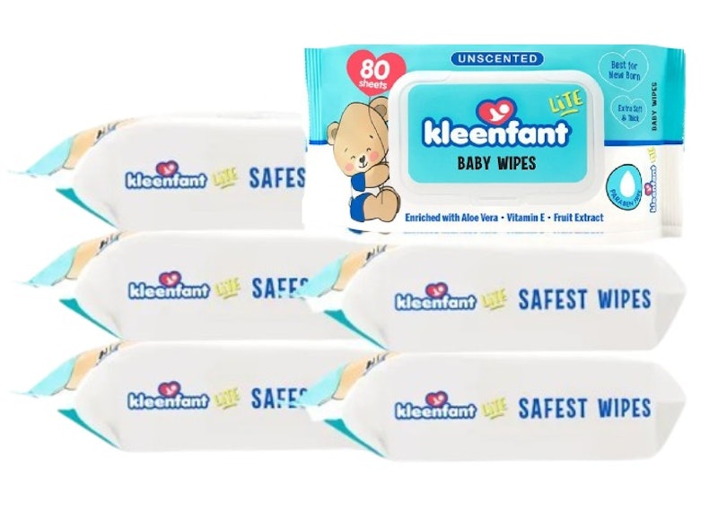 Lite Unscented Baby Wipes 1