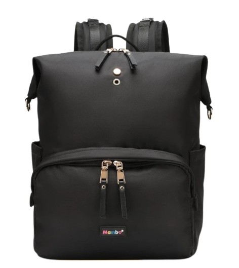 Nylon Waterproof Multipocket Diaper Bag	  1