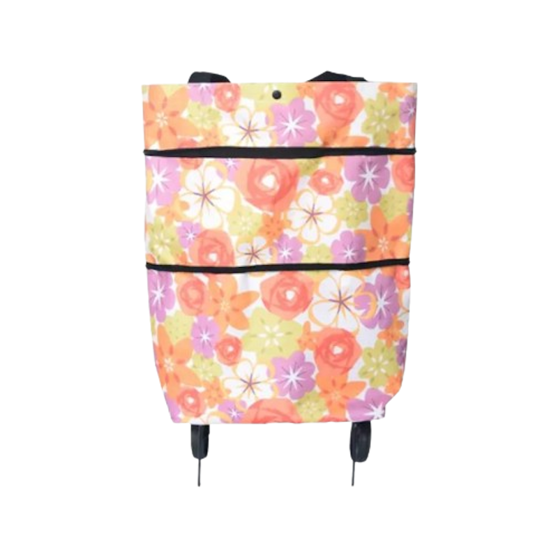 Portable Shopping Cart Bag With Wheels 1