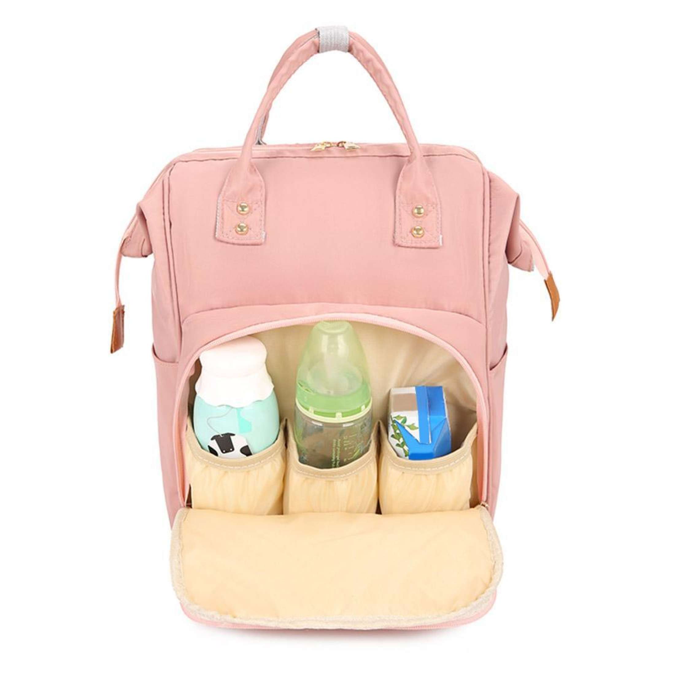 Pure Color Mommy Travel Backpack 1