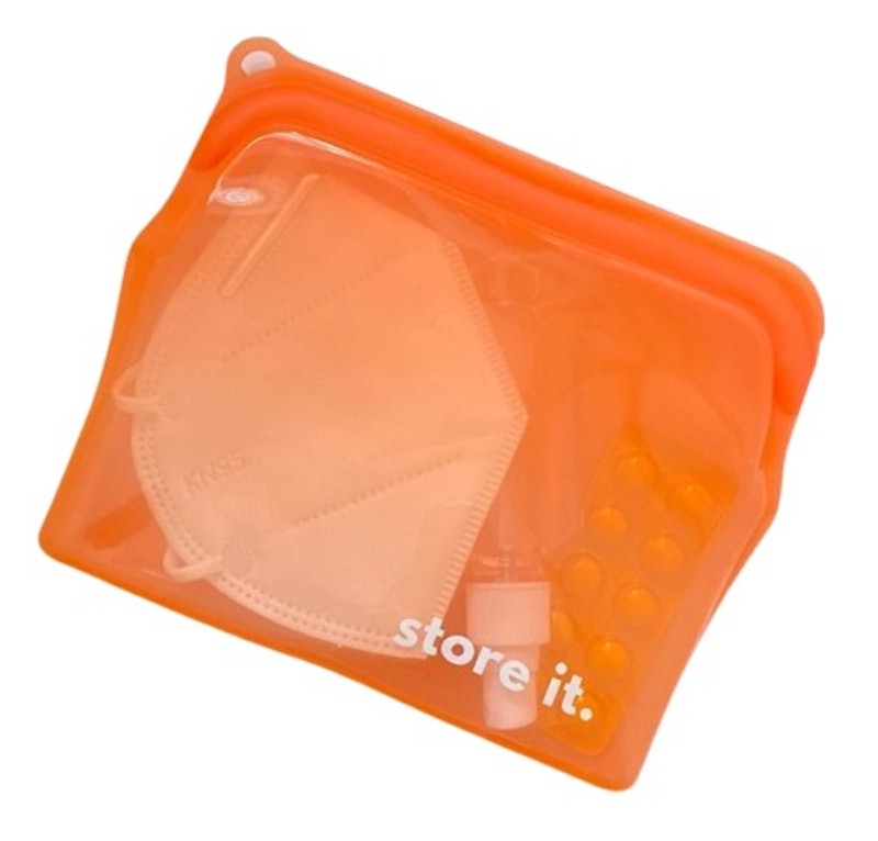 Reusable Silicone Storage Bag Organizer 1