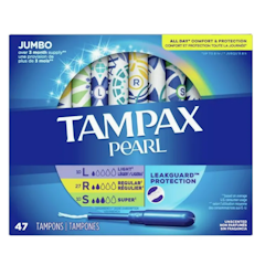 Pearl Leakguard Protection Tampons