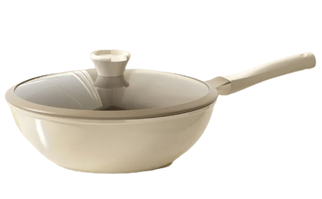 Nonstick Ti Ceramic Large Capacity Wok 1