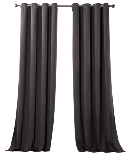 Bogdan Blackout Linen Curtain 1