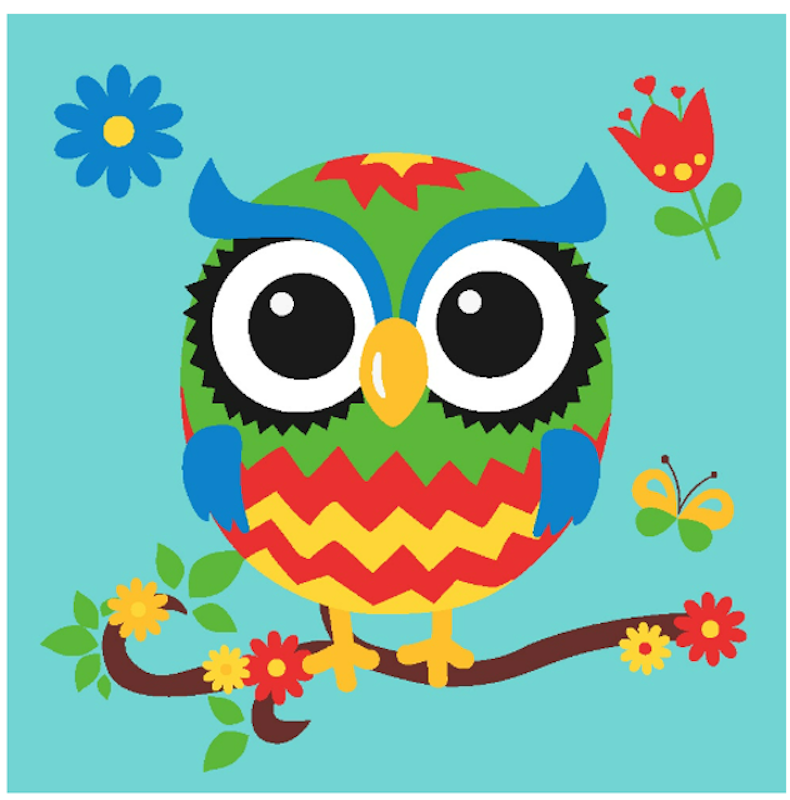 Kids Paint by Numbers Kit 7