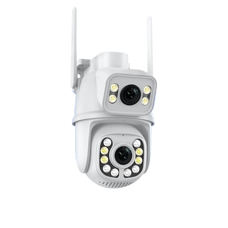 8MP 4K Dual Lens Outdoor Waterproof Security Camera 1