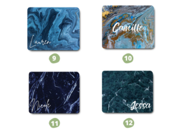 Personalized Marble Mouse Pad 4
