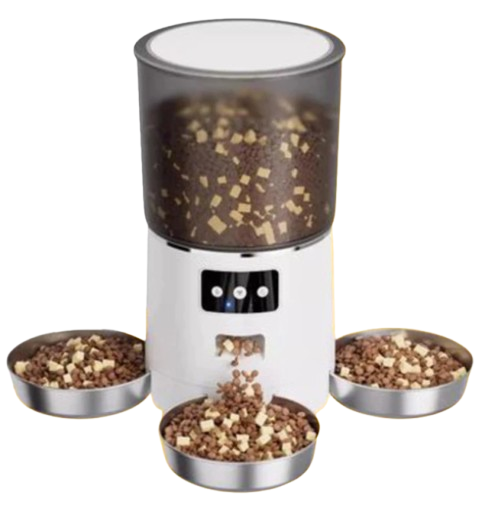 Smart Automatic 5/6 L Pet Feeder With Wi-Fi APP Camera 	  1