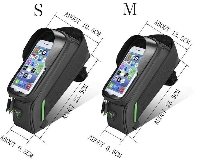 Front Top Tube Bag With Phone Touch Screen  4
