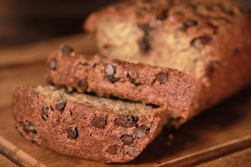 Chocolate Chip Banana Loaf 1