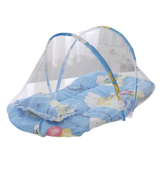 Foldable Baby Cushion With Mosquito Net 2