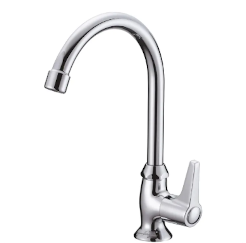 Goose Neck Swing Handle Kitchen Faucet 1
