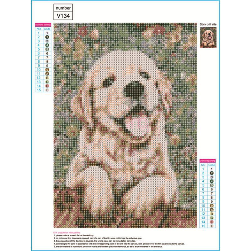 Dog Diamond Painting 2