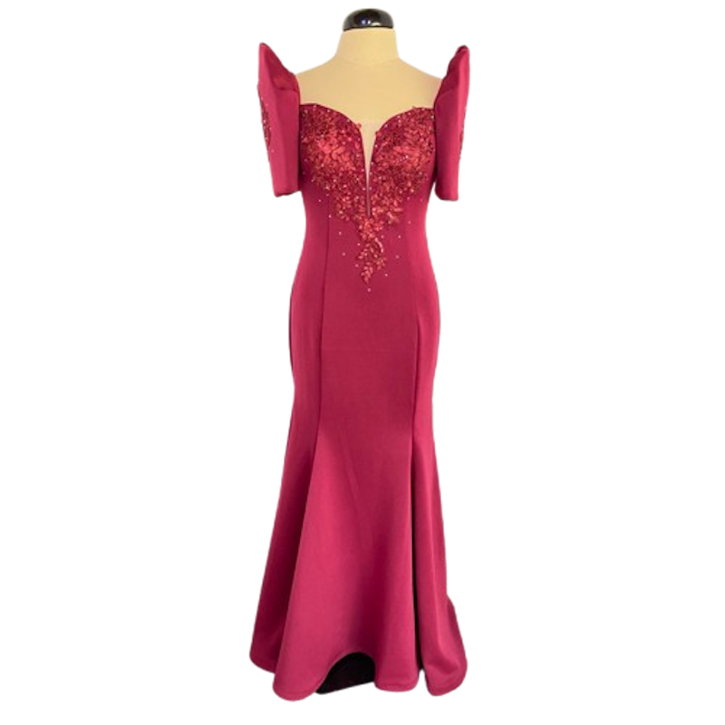 Filipiniana Serpentina Long Gown 1