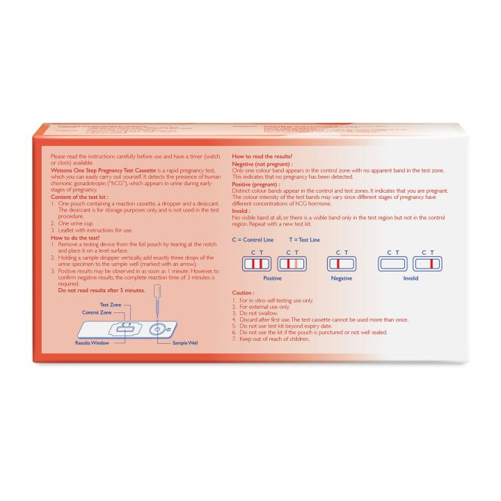 One Step Pregnancy Test Cassette 2