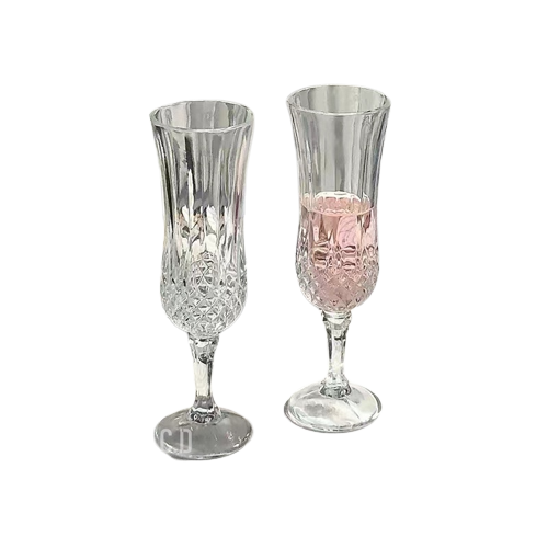 Premium Clear Glass Champagne Flute 1