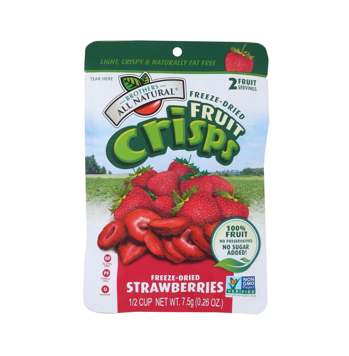 All Natural Strawberry Fruit Crisps  1