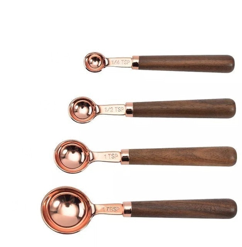 Rose Gold Stainless Steel Measuring Spoon 3