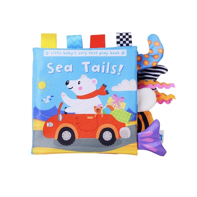 Soft Cloth Funny Tails Book 4