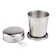 null Stainless Steel Folding Travel Cup With Keychain 1