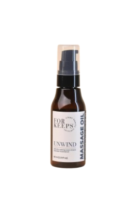Clean Beauty Unwind Massage Oil 1