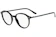 Giorgio Armani Round Eyeglass With Thick Plastic Frame 1