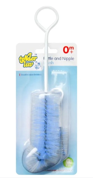 Baby Bottle Cleaning and Nipple Brush Set	  1