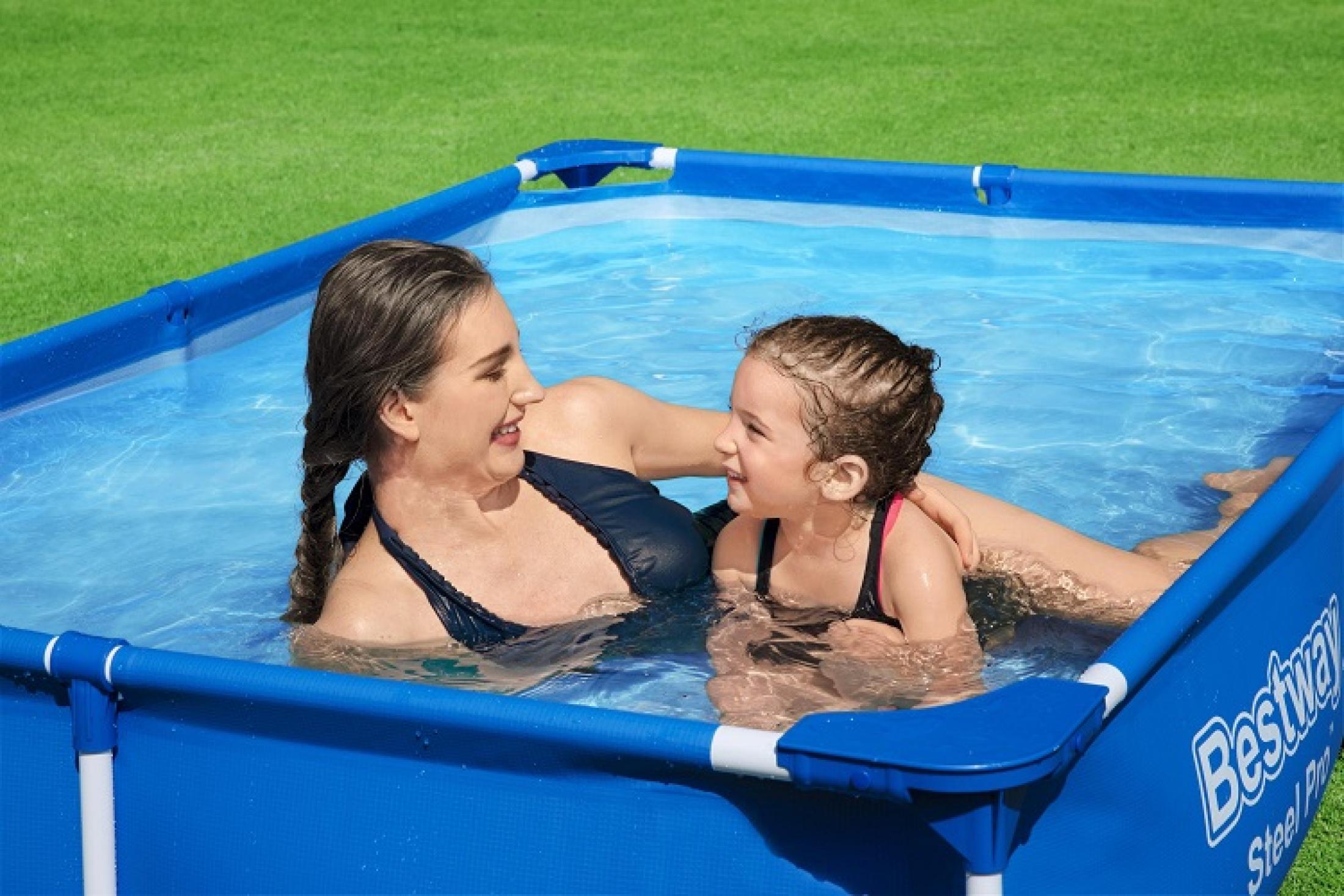 Steel Pro Rectangular Folding Pool 2