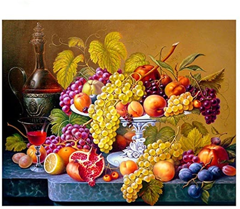 Fruit Dish DIY Diamond Painting 1